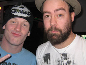 Daniel P Carter and Zane Lowe