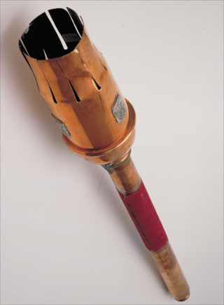 Photo: The torch design for the 1968 Winter Olympic Games