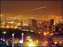 تهران در شب