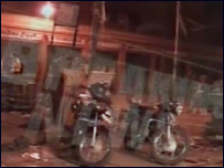 धमाके के बाद का मंज़र