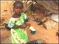 Criança no Sudão