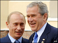 بوش و پوتين