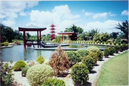 Japanese square in Aracruz