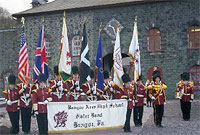 Y band yn Amgueddfa Lechi Llanberis