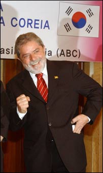 O presidente Lula na Coréia d Sul (Foto Marcello Casal Jr./ABr)