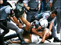 تظاهرات در سائوپائولو