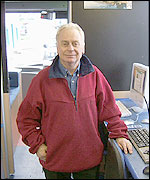 Lou, landlord of The Old Crown