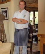 Andrew Pern in Cross House Lodge