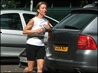 Runner in 2006 Wolverhampton marathon