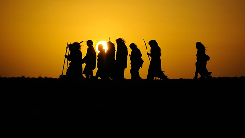 Paviland, from The Story of Wales