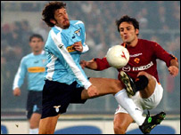 Bir Roma Lazio karşılaşması