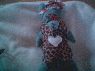 leopard fashion doll