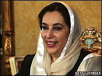 A ex-premiê do Paquistão, Benazhir Bhutto (Foto arquivo)