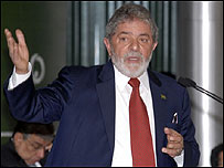 O presidente Luiz Inácio Lula da Silva