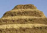 The Step Pyramid at Saqqara, the tomb of King Djoser