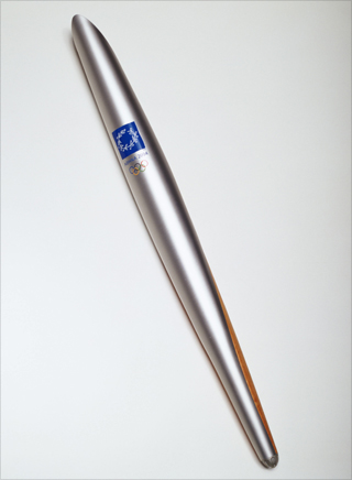 Photo: The torch design for the 2004 Summer Games
