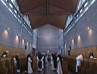 Image of inside a Monk's abbey