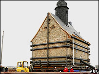 A igreja de Heuersdorf