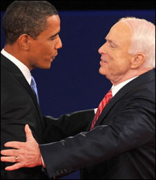 Barack Obama dhe John McCain