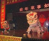 lion dancers