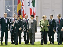 رهبران گروه 8 در آلمان