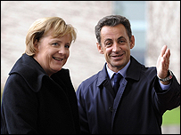Angela Merkel ve Nicolas Sarkozy