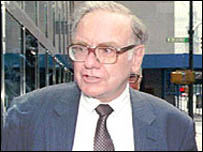 Amerikalı işadamı Warren Buffet