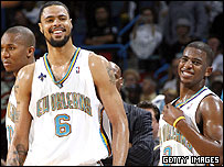 کریس پال، تایسون چندلر و دیوید وست