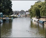 The riverside at Ely