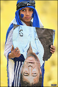 یکی از هواداران استقلال تهران