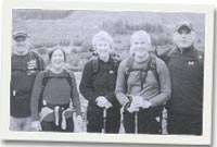 Y criw fu yn cerdded