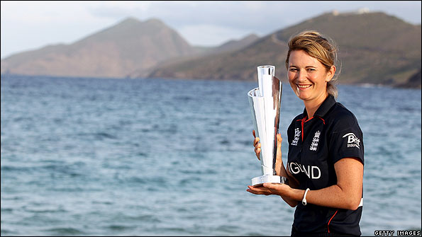 England captain Charlotte Edwards