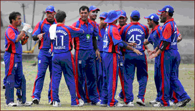 د کريکټ لوبډلې افغان لوبغاړي