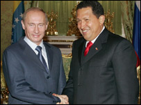 Chavez ile Putin