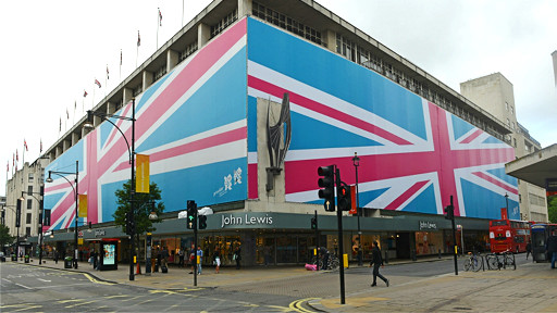 牛津街上的John Lewis百货商场