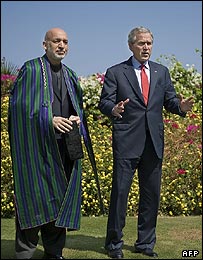 رهبران آمریکا و افغانستان در تفریحگاه شرم الشیخ مصر