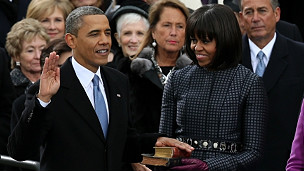 奥巴马宣誓连任