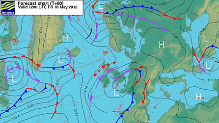 Met Office chart for 16 May