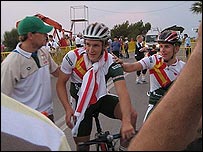 Tobyn Horton wins Cycling Gold.