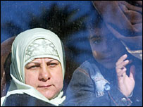 Iraklı mülteci ailesi