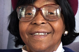 Mildred took a boat trip to the mother country