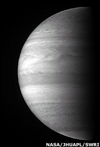 مشتری از نگاه فضاپیمای "نیو هورایزنز" عکس: ناسا/آزمایشگاه فیزیک کاربری جانز هاپکینز/موسسه تحقیقاتی جنوب غربی