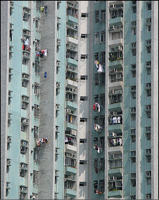 香港九龍橫頭墈的舊制度「居屋」補助商品房(18/10/2010)