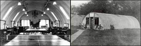 Interior & Exterior of the Huts