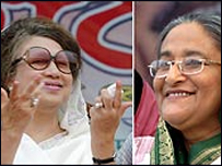 ख़ालिदा ज़िया और शेख हसीना