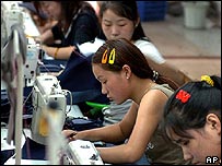 Công nhân may mặc