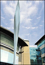 new sculpture in Bolero Square