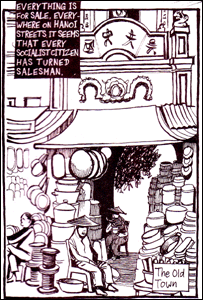 Phố cổ - Dường như mỗi công dân XHCN trở thành nhà buôn