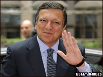 O presidente da Comissão Européia, José Manuel Durão Barroso