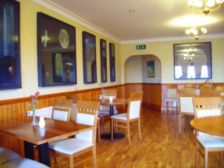 inside the lovely Rodel Hotel